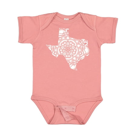 

Inktastic Texas Silhouette Mandala Gift Baby Boy or Baby Girl Bodysuit