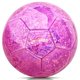 thumbnail image 1 of Balón de fútbol Champhox con purpurina rosa, talla 4, para niños de 5 a 13 años, 1 of 6