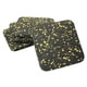 thumbnail image 5 of 4 almohadillas de goma para cinta de correr, silenciosas y con absorción de sonido, cuadradas, de 10 mm de grosor. Negro Amarillo, 5 of 9