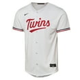 thumbnail image 2 of Youth Nike Carlos Correa White Minnesota Twins Home Replica Player Jersey, 2 of 3