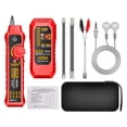 thumbnail image 1 of Probador de cable de red Sunnimix M469A RJ11 con linterna Receptor Rojo, 1 of 7
