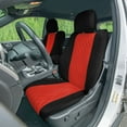 thumbnail image 2 of For 2011–2021 Jeep Grand Cherokee FH Group Neoprene Waterproof Custom Fit Car Seat Covers - Front Red, 2 of 5