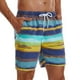 thumbnail image 4 of Fiudx Pantalones Cortos En Playa, Bañadores En Recluido Rápido para Hombre, Pantalones Cortos En Portivos de Rayas, Ropa Informal En Verano, para Adolescentes y Adultos, Recluido En 5 Minutos., 4 of 5