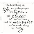 thumbnail image 2 of Coofit Inspirational Quotes Wall Sticker Removable Letter Wall Decal Living Room Decal, 2 of 10
