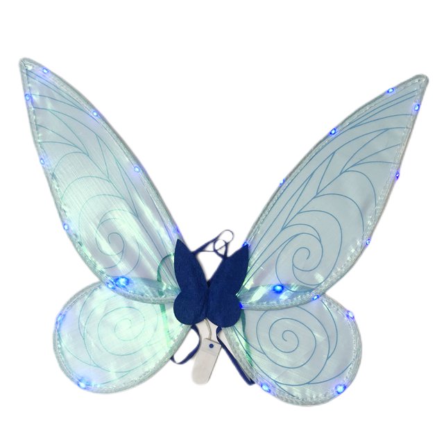 WDOplteas Princesa Elfo Resplandeciente Duendecillo Hadas Accesorios para El Escenario para (Azul)