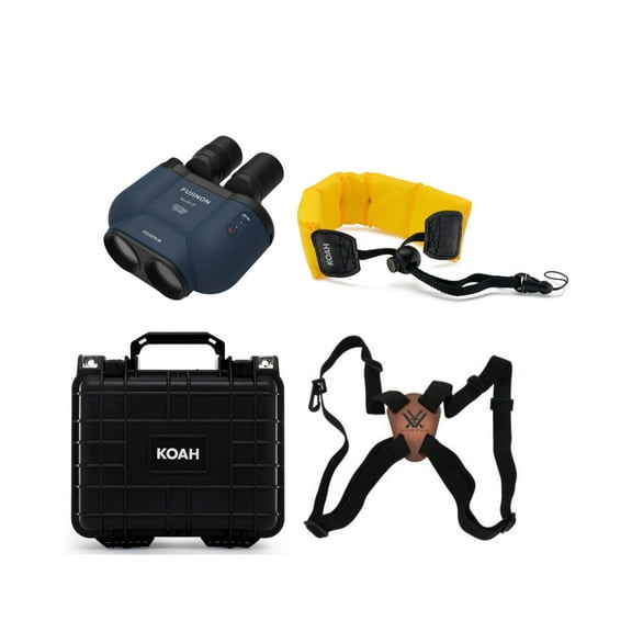 Fujifilm TS-X 1440 Techno Stabi  with Softcase (Navy) w/Straps Bundle