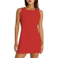 thumbnail image 1 of Vestidos de playa para mujer Vestidos sin tirantes para las vacaciones de verano Nituyy Mini vestido sin mangas, 1 of 5