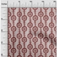 thumbnail image 2 of oneOone Rayon Brown Fabric Block Craft Projects Decor Fabric Printed By The Yard 56 Inch Wide, 2 of 5