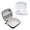 White, variant on JBL Endurance Zone True Wireless Open Ear Sport Headphones Bundle with gSport Case (White)
