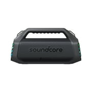 soundcore Boom 2 Pro by Anker Outdoor Bluetooth Speaker, Detachable Shoulder Strap, 140W, BassUp Technology, 20H Playtime, IPX68 Waterproof, AUX-In, Built-In Powerbank
