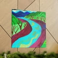 thumbnail image 6 of River in Fauvism Hues - Canvas, 6 of 10