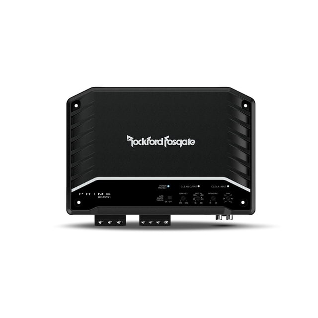 Amplificador Full-Range 5 Canales Rockford Fosgate R2-750X5 750 Watts 4 Ohms Clase D Controlador de bajos incluido