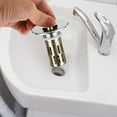 thumbnail image 5 of Desagüe de Lavabo Cromado | Colador de Fregadero de Diámetro Pequeño, Estándar de Ee. Uu., con Filtro Antiolor | Construcción Duradera de Acero Inoxidable Abs y Cobre | Instalación Sencilla Sin Herra, 5 of 5