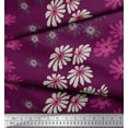 thumbnail image 3 of Soimoi Poly Georgette Fabric Artistic Flower Print Sewing Fabric Yard 52 Inch Wide, 3 of 3