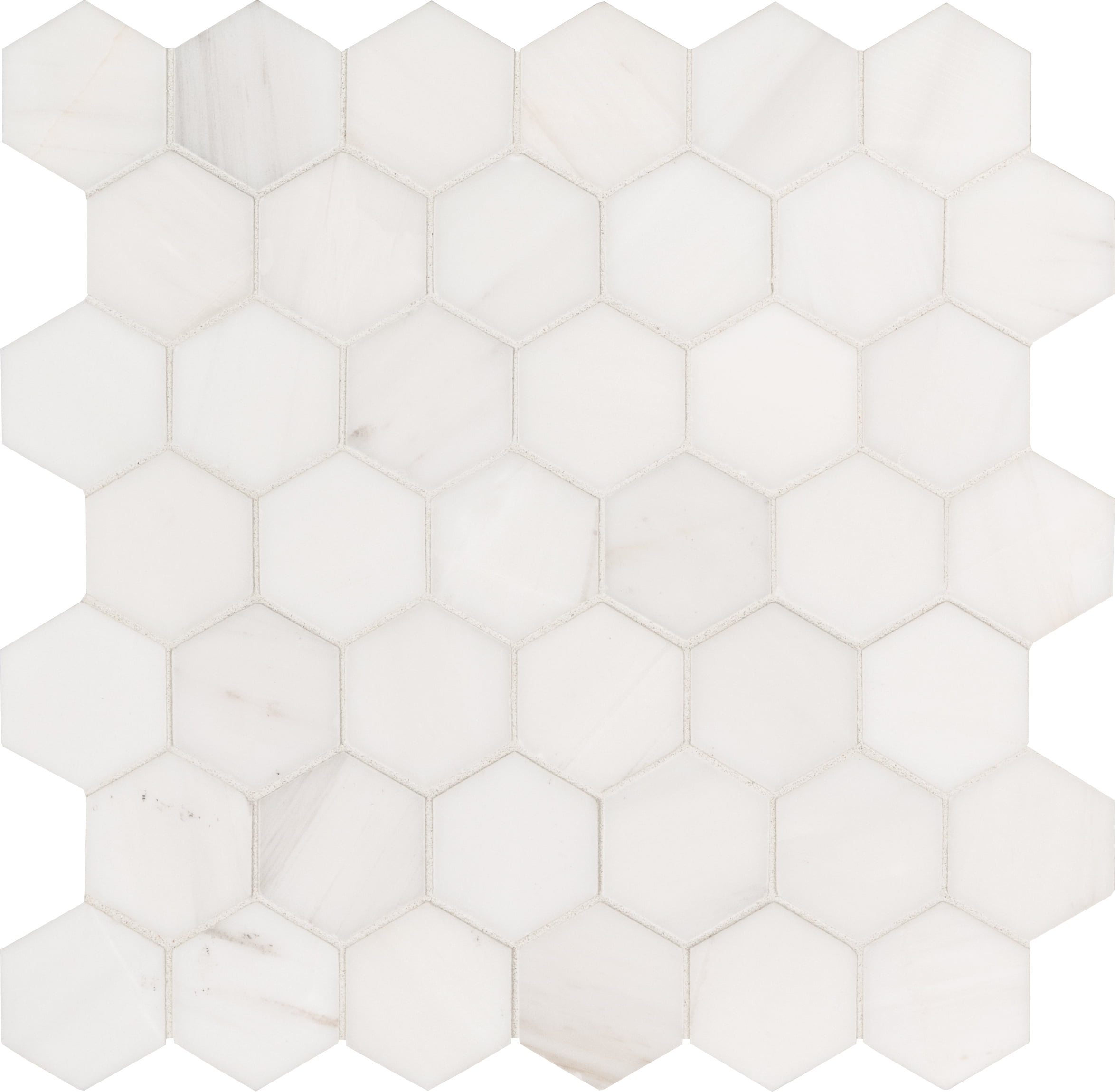 Jigsaw 19 Piece Hexagonal Mosaic Puzzle 'Marbles' Design 
