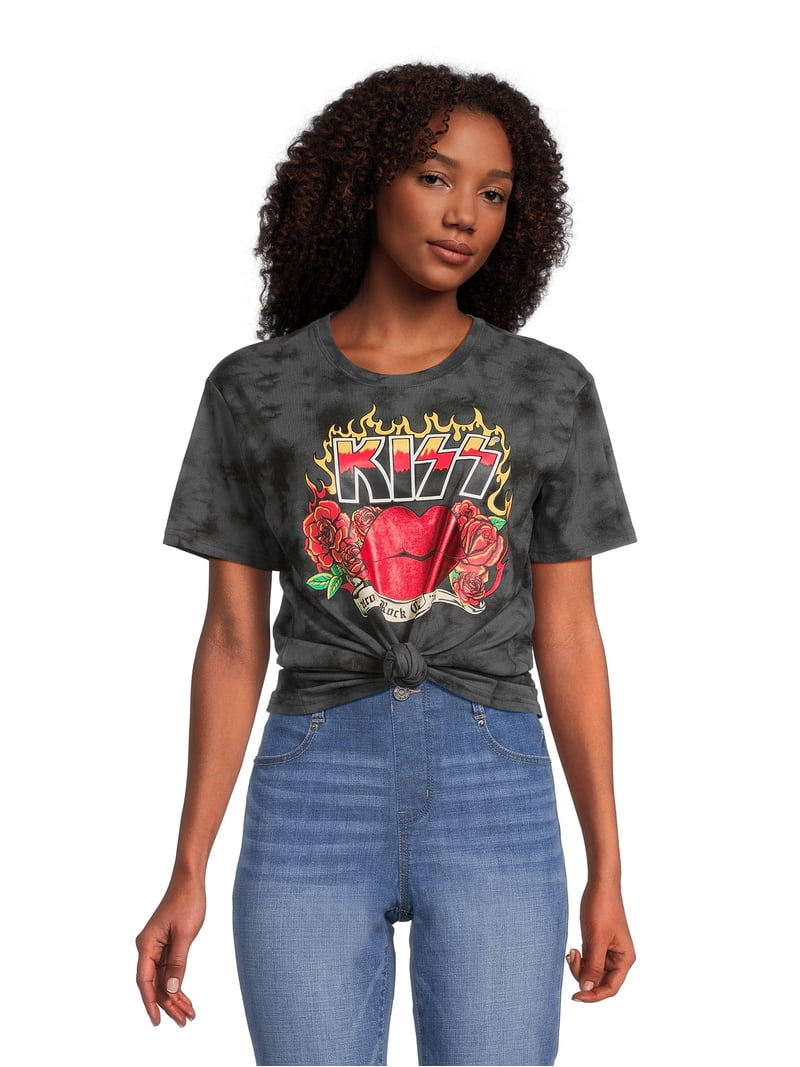 Women's Kiss T-Shirt - Walmart.com