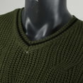 thumbnail image 5 of uikmnh V Neck Sweater Mens Fashion Slim Long Sleeved Knitted Tops, 5 of 7