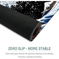 thumbnail image 4 of XXL Gaming Mouse Pad, 35.5x15.75 Non-Slip Large Desk Pad Mousepad with Stitched Edges Waterproof Keyboard Mouse Mat Desk Protector for Game, Office and Home, Sea Wave, 4 of 6