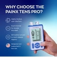 thumbnail image 5 of Soterix Medical PainX TENS PRO - TENS & PMS Unit for Pain Relief - Target Muscles in the Shoulder, Waist, Back, Neck, Arm, and Leg, 5 of 6
