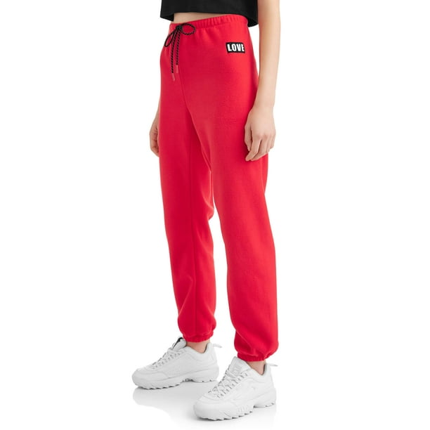 No Boundaries - No Boundaries Juniors' Fleece Sweatpants - Walmart.com - Walmart.com