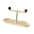 thumbnail image 4 of Estante para guardar llaves, organizador de joyas, bandeja decorativa moderna para escritorio, bandeja para guardar joyas, soporte para llaves en la amarillo, 4 of 8