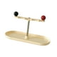 thumbnail image 4 of Estante para guardar llaves, organizador de joyas, bandeja decorativa moderna para escritorio, bandeja para guardar joyas, soporte para llaves en la amarillo, 4 of 8