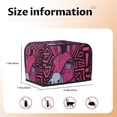 thumbnail image 5 of Gaeub ink Donkey Pop Art Print 2 Slice Toaster Cover, Toaster Bags,Small Appliance Toaster Cover for Kitchen,Toaster Oven Dustproof Cover, 5 of 7