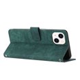 thumbnail image 3 of for iPhone 15 Plus Wallet Case, Classic PU Leather Shockproof Folio Flip Stand Magnetic Closure Money Pocket Simple Business Purse Card Slots Case Cover for iPhone 15 Plus, Green, 3 of 12