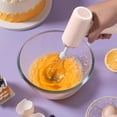 Blueek Electric Hand Mixer, Wireless Egg Beater, Portable Strong Power