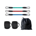 thumbnail image 3 of Bandas de resistencia al tobillo con puños, bandas de tobillo para uso en gimnasio, bandas de resistencia para entrenamiento de piernas y glúteos,, 3 of 9