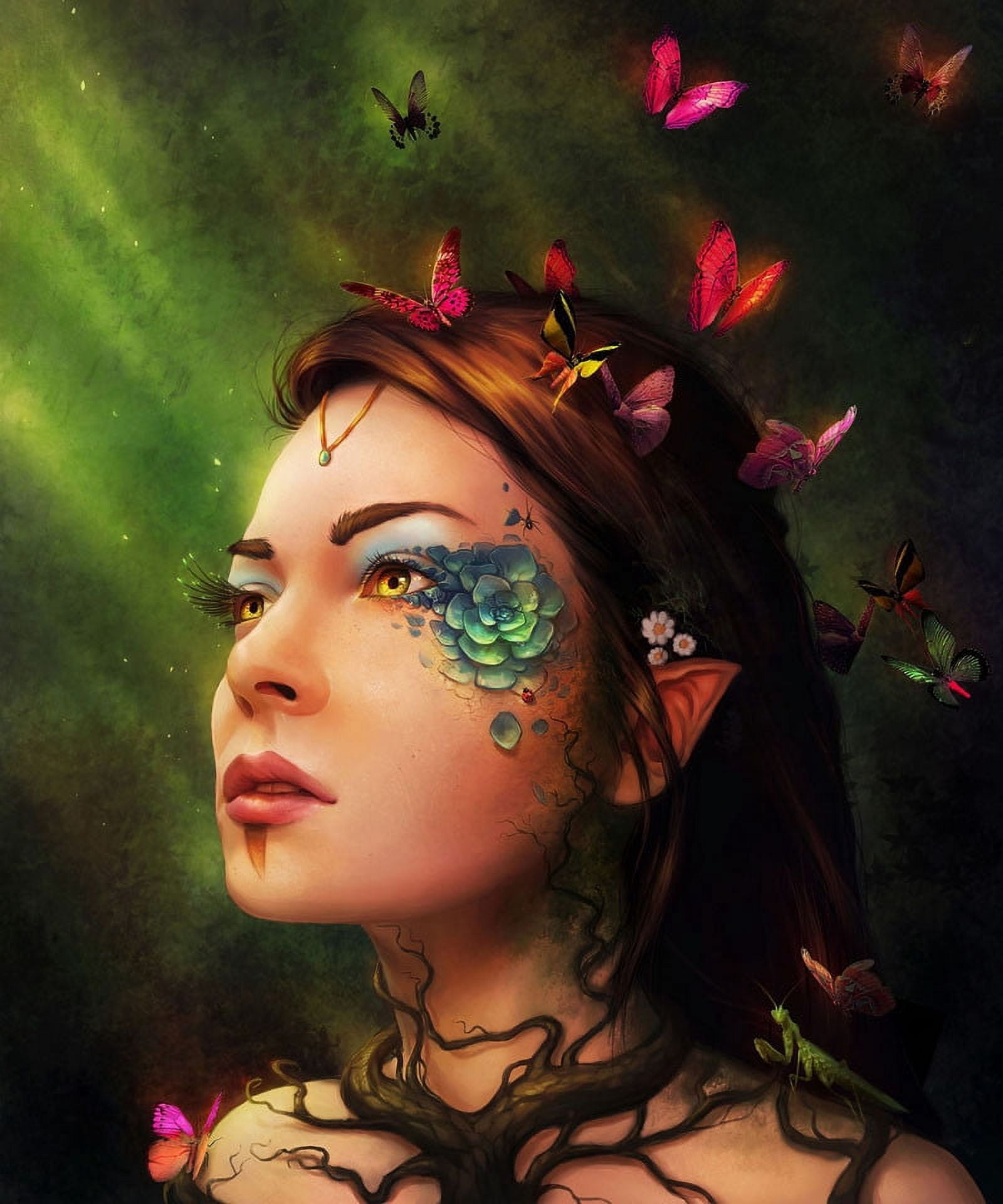 Marmont Hill "Gaia" Painting Print on Canvas
