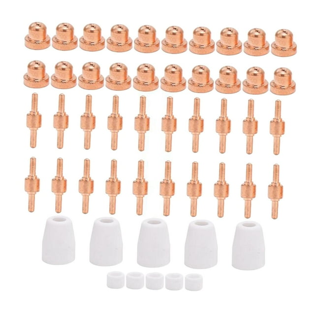 de aire, consumibles, puntas de electrodos, de copa de protección de boquilla apto para 50 pcs Zulema cortadores de plasma
