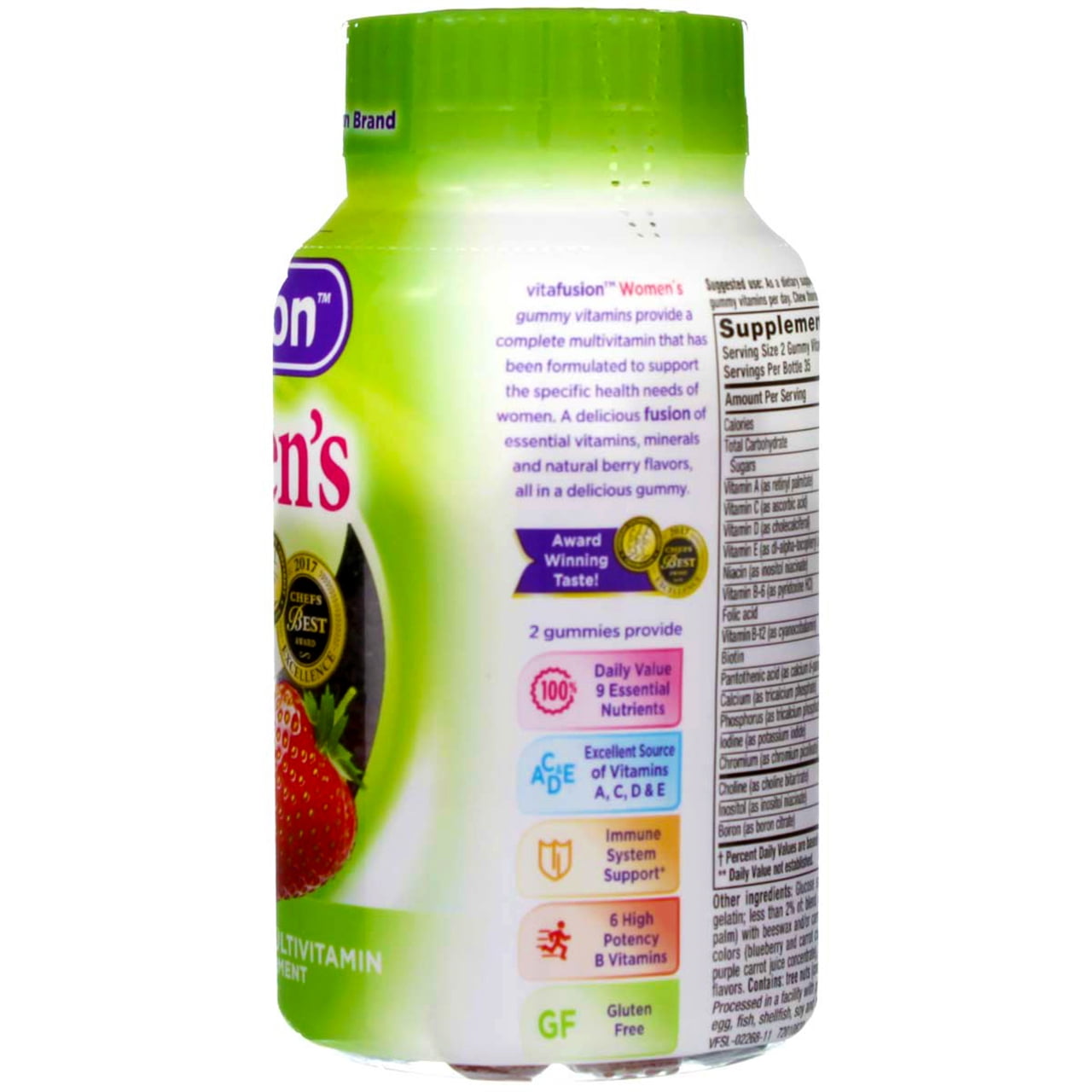 Vitafusion Women's Gummy Vitamins Mixed Berries 70 ea (Pack of 3)