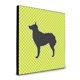 thumbnail image 1 of Tablero de ajedrez Caroline's Treasures Perro croata Panel verde decoración de Pared multicolor, 1 of 1