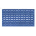 thumbnail image 2 of Global Industrial Louvered Wall Panel, 18x19, Blue, Lot of 4, 2 of 3