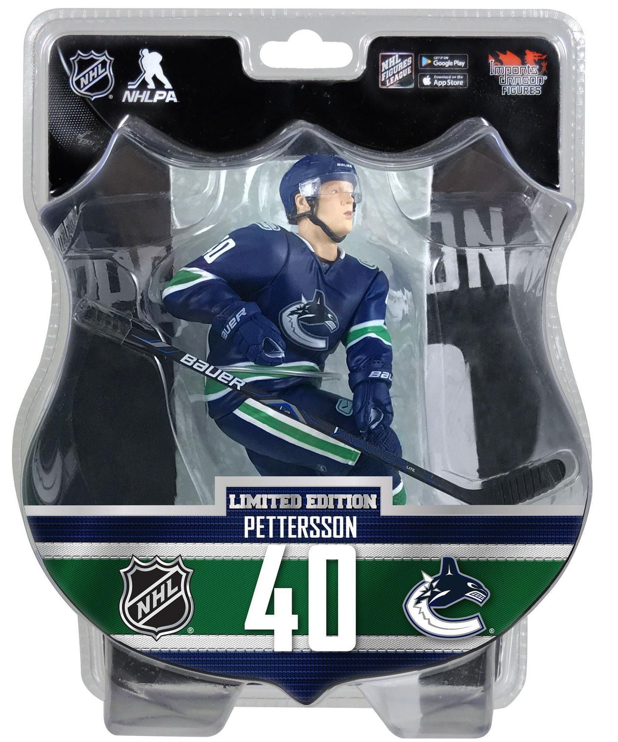 LNH Figurine 6" - Elias Pettersson - Canucks de Vancouver