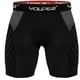 thumbnail image 1 of Youper Youth Elite - Pantalones cortos deslizantes acolchados de compresión con bolsillo para copa para béisbol y fútbol (negro pequeño), 1 of 5
