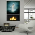 thumbnail image 6 of Epic Art 'Moon River Lady' by Paula Belle Flores, Acrylic Glass Wall Art, 36"x36", 6 of 8
