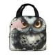 thumbnail image 1 of Disketp Whimsical Owl On Branch Bolsa Térmica para Almuerzo para Hombre y Mujer, Ideal para Trabajo, Senderismo y Picnic, 1 of 8