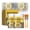 2-pack, variant on Weather Resistant Water-Based Gold Paint, Metallic Acrylic Liquid Gilding Kit with Brush, Fast Drying, No Sanding, For Wood, Metal, Stone, DIY Craft