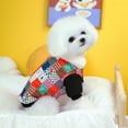 thumbnail image 2 of Adorable Pet Clothes for Cats & Small Dogs - Christmas Dog Printed Puppy Clothes Soft Breathable Puppy Christmas Printed Pet T-Shirt Colorful Dog Outfits Puppy Sweatshirt Clothes, 2 of 6