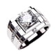 thumbnail image 2 of Anillos para mujer, regalos para mujer, anillo de moda para San Valentín, joyería para hombre, anillo de diamantes de lujo dominante. Un anillo., 2 of 4