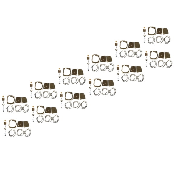 The ROP Shop (Pack of 12) Carburetor Repair Kit for 2000 Johnson Evinrude 150 HP J150WPLSSC