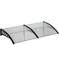 thumbnail image 1 of Outsunny Auvent de Fenêtre Auvent de Porte, Couverture de Patio Extérieur pour Porte d'Entrée, 1 of 4