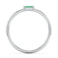 thumbnail image 3 of East-West Stackable Baguette Birthstone Ring - Emerald (May), 3 of 5