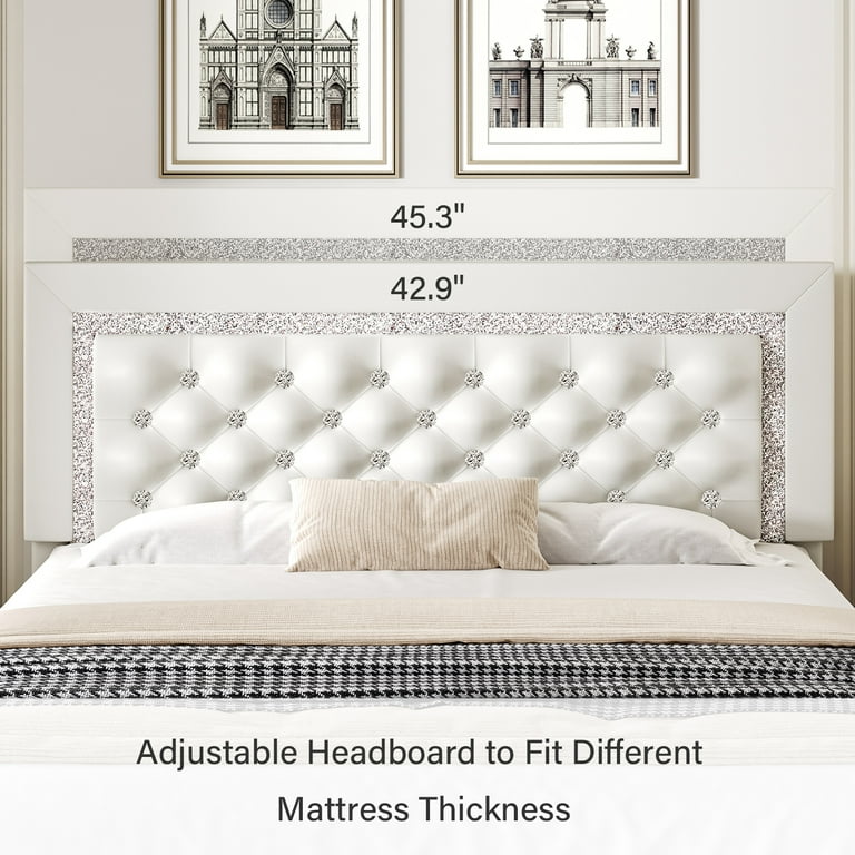 Diamond backboard for bed discount