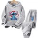thumbnail image 2 of Conjunto de sudadera con capucha de Stitch Kawaii para niñas, sudaderas casuales de manga larga de Hello Kitty, tops de chándal para niños de 2 a 13 años, tops casuales, 2 of 5