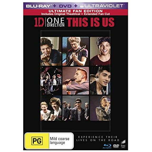 One Direction: This Is Us (Blu-ray/DVD/UV) (Blu-ray)