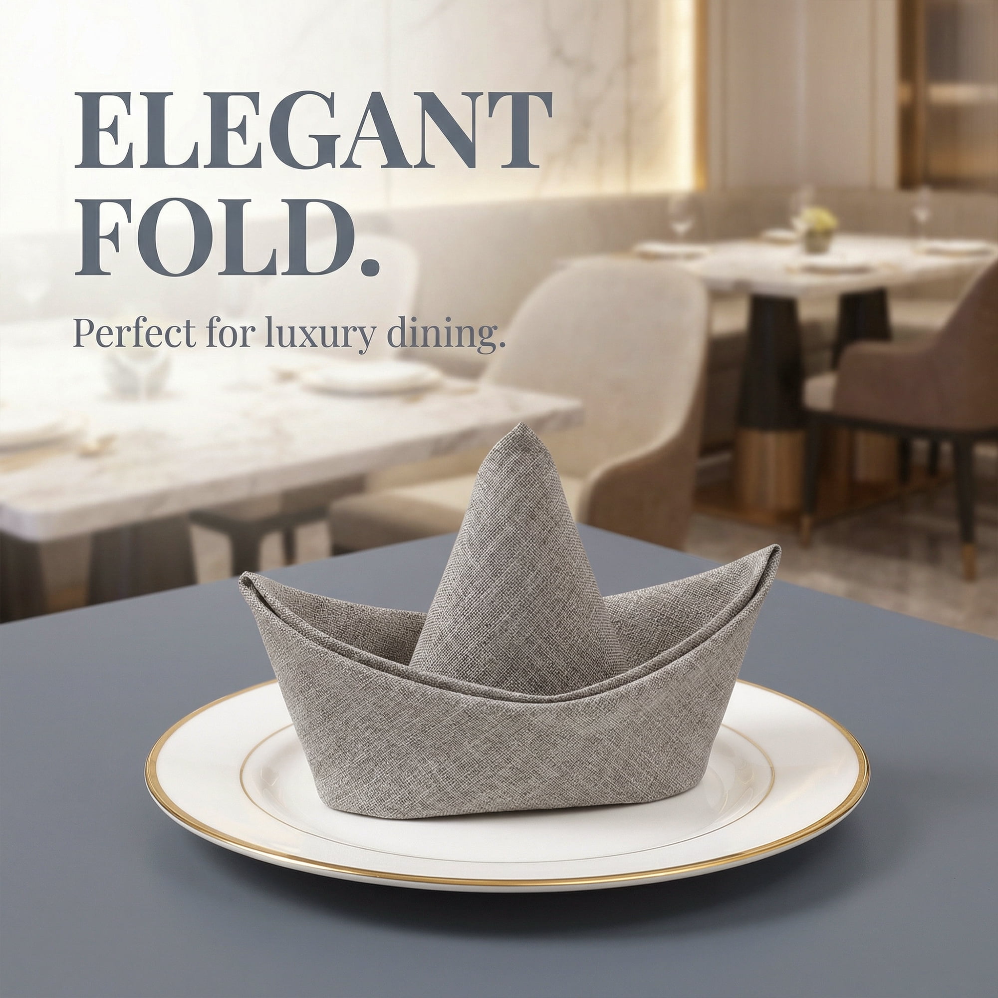 Unique Bargains 6Pcs Dinner Use Cotton Cloth Napkins Milk Coffee 20x20inch