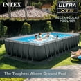 thumbnail image 4 of INTEX 24ft x 12ft x 52in Ultra XTR Above Ground Pool, Automatic Vacuum Cleaner, & Maintenance Kit, 4 of 10
